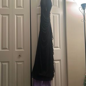 Formal black dress, size 9